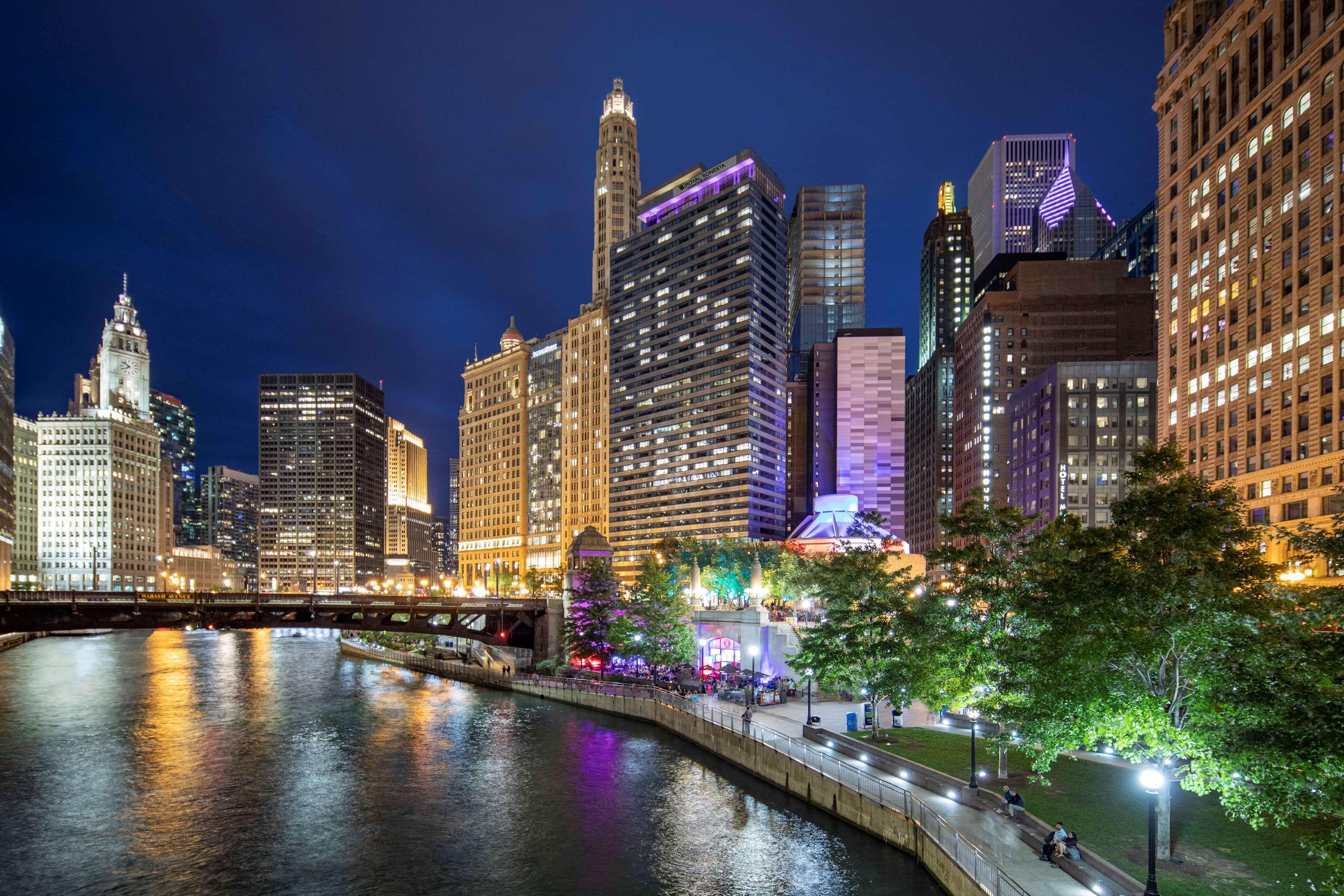 芝加哥河滨皇家索尼斯塔酒店 外观 照片